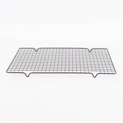 Abkühlgitter Antihaftbeschichtung Metall schwarz matt 25x41cm