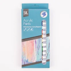 Acrylfarben Set Basic Farben 12x12ml