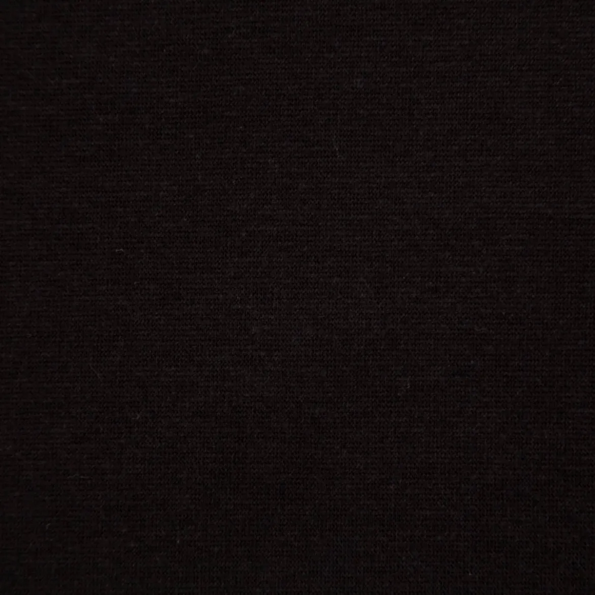 Alpenfleece Stoff uni schwarz 1,50m Breite