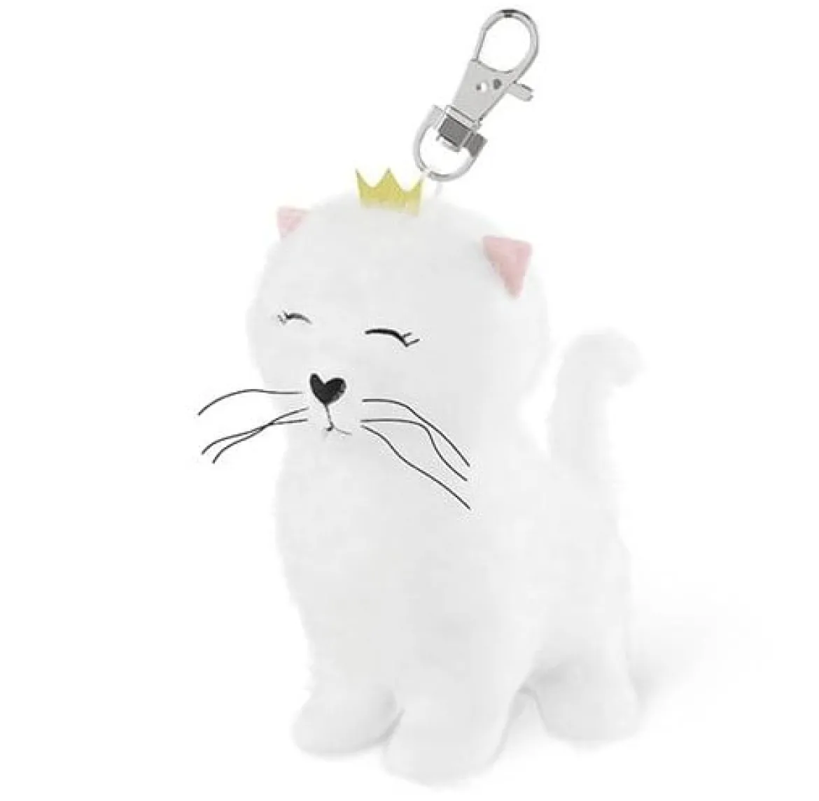 Anhänger Mini-Liebling Katze weiß von La Vida