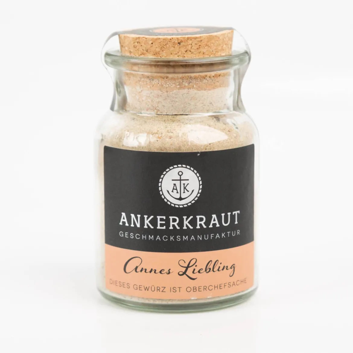 Annes Liebling Gewürzmischung im Glas 95g mit Korkdeckel von Ankerkraut