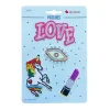 Applikationen Set 4 Stück Einhorn LOVE