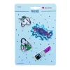 Applikationen Set 4 Stück Einhorn Lippenstift WOW