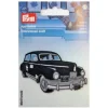 Applikation Oldtimer schwarz zum Aufbügeln 45x72mm von Prym