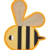 Applikation Patch Biene zum Aufbügeln 5,7x7,2cm von Rico Design