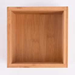 Aufbewahrungsbox Kiste Bambus 15x15x7cm