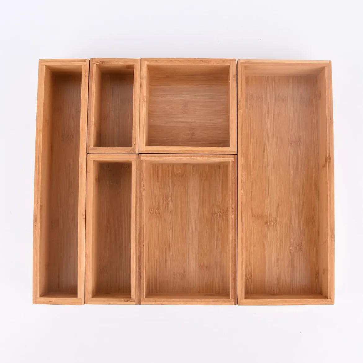 Aufbewahrungsbox Kiste Bambus 15x15x7cm