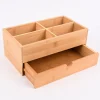 Aufbewahrungsbox mit Schublade aus Bambus 27x15x11cm