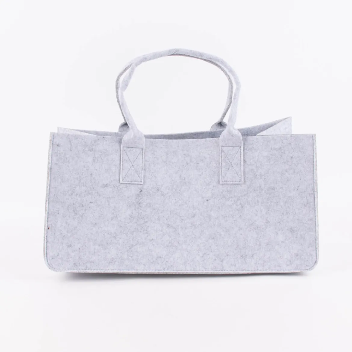 Aufbewahrungstasche Filz hellgrau oder dunkelgrau 50x25x25cm