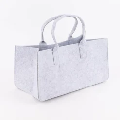 Aufbewahrungstasche Filz hellgrau oder dunkelgrau 50x25x25cm