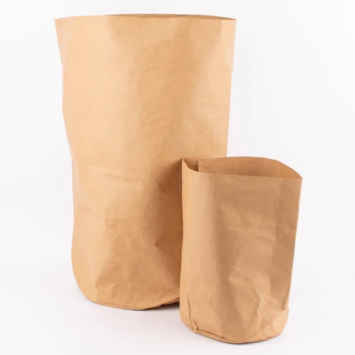 Au Maison Papiertüte mit rundem Boden Organizer natur 73x40cm (DxH)