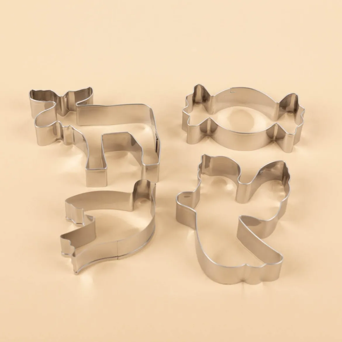 Ausstecher Weihnachten 4er Set aus Metall für Backen und DIY von Creativ Company