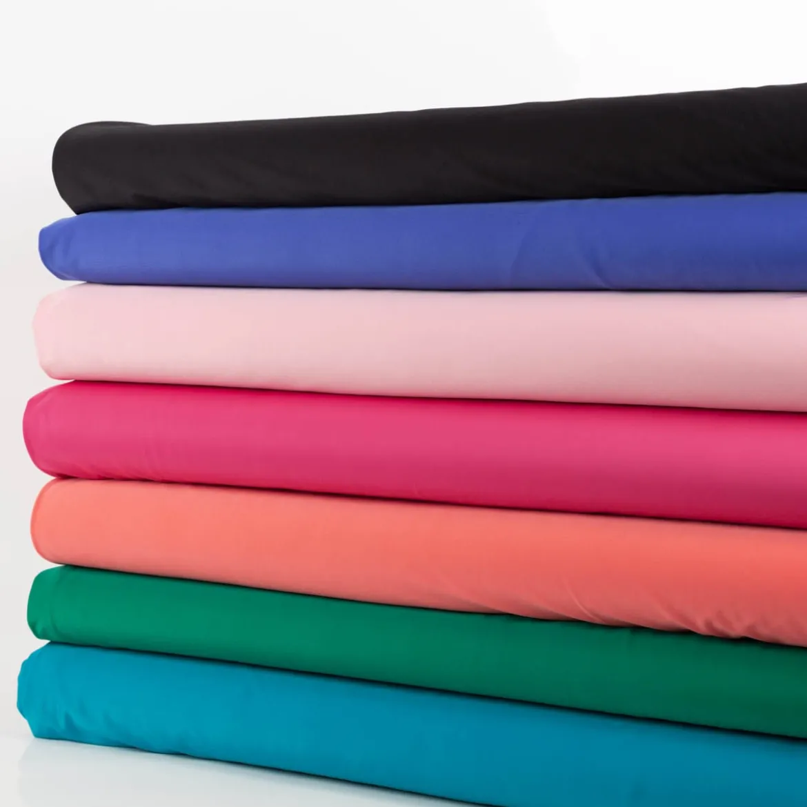 Badeanzugstoff UPF 50 bi-elastisch recycelt uni türkis 1,50m Breite