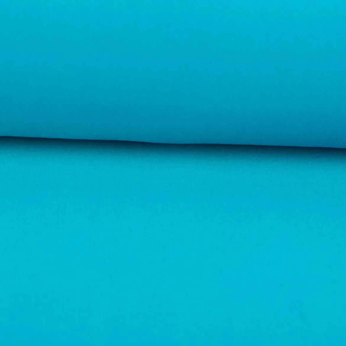 Badeanzugstoff UPF 50 bi-elastisch recycelt uni türkis 1,50m Breite