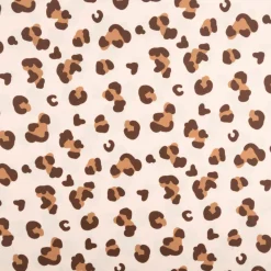 Badeanzugstoff UPF 50 bi-elastisch recycelt Leo beige 1,50m Breite