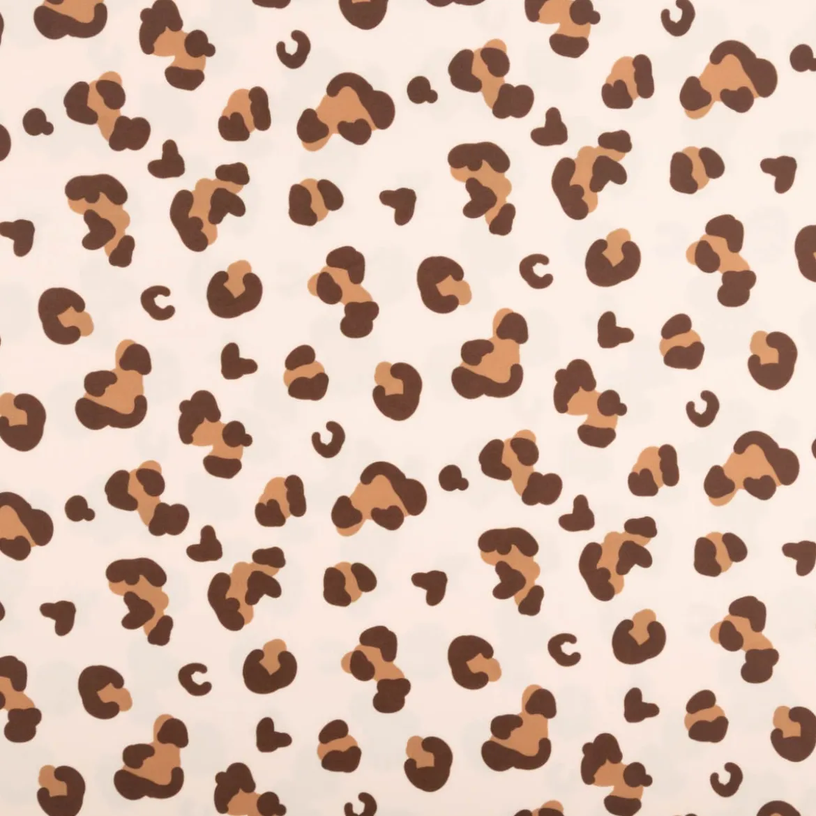 Badeanzugstoff UPF 50 bi-elastisch recycelt Leo beige 1,50m Breite