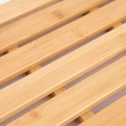 Badematte aus Holz Bambus natur 50x35x2,5cm