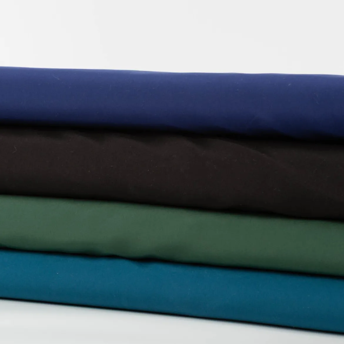 Badeshorts Stoff recycelt wasserabweisend schnell trocknend uni petrol 1,48m Breite