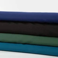 Badeshorts Stoff recycelt wasserabweisend schnell trocknend uni marine-blau 1,48m Breite