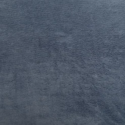 Bambus Fleece Stoff mit Baumwolle uni blau 1,45m Breite