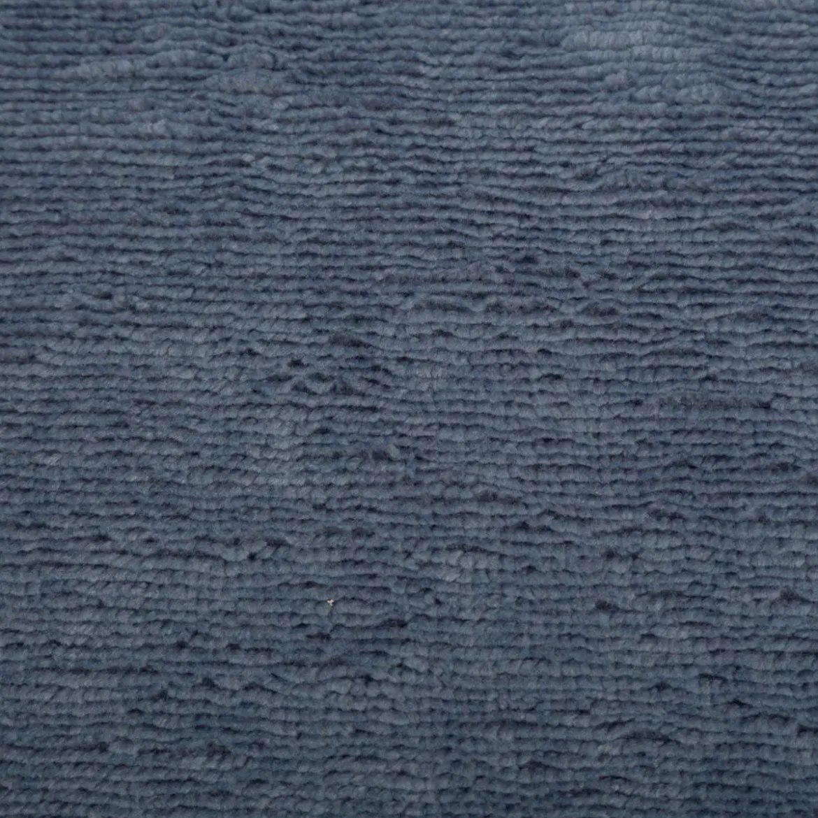 Bambus Fleece Stoff mit Baumwolle uni blau 1,45m Breite