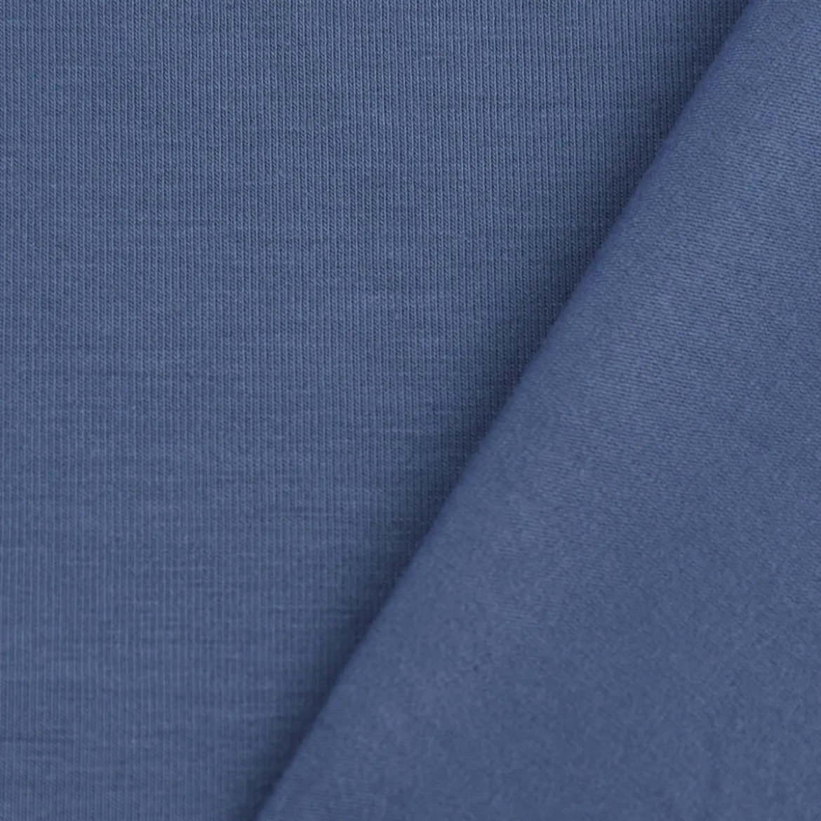 Bambusjersey Jersey extraweich einfarbig hell jeansblau 1,50m Breite