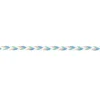 Band Fäden Polyester geflochten blau grün rosa weiß Breite: 7mm