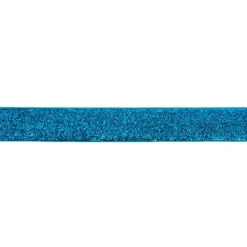 Band Glitzer aqua Breite: 2,5cm