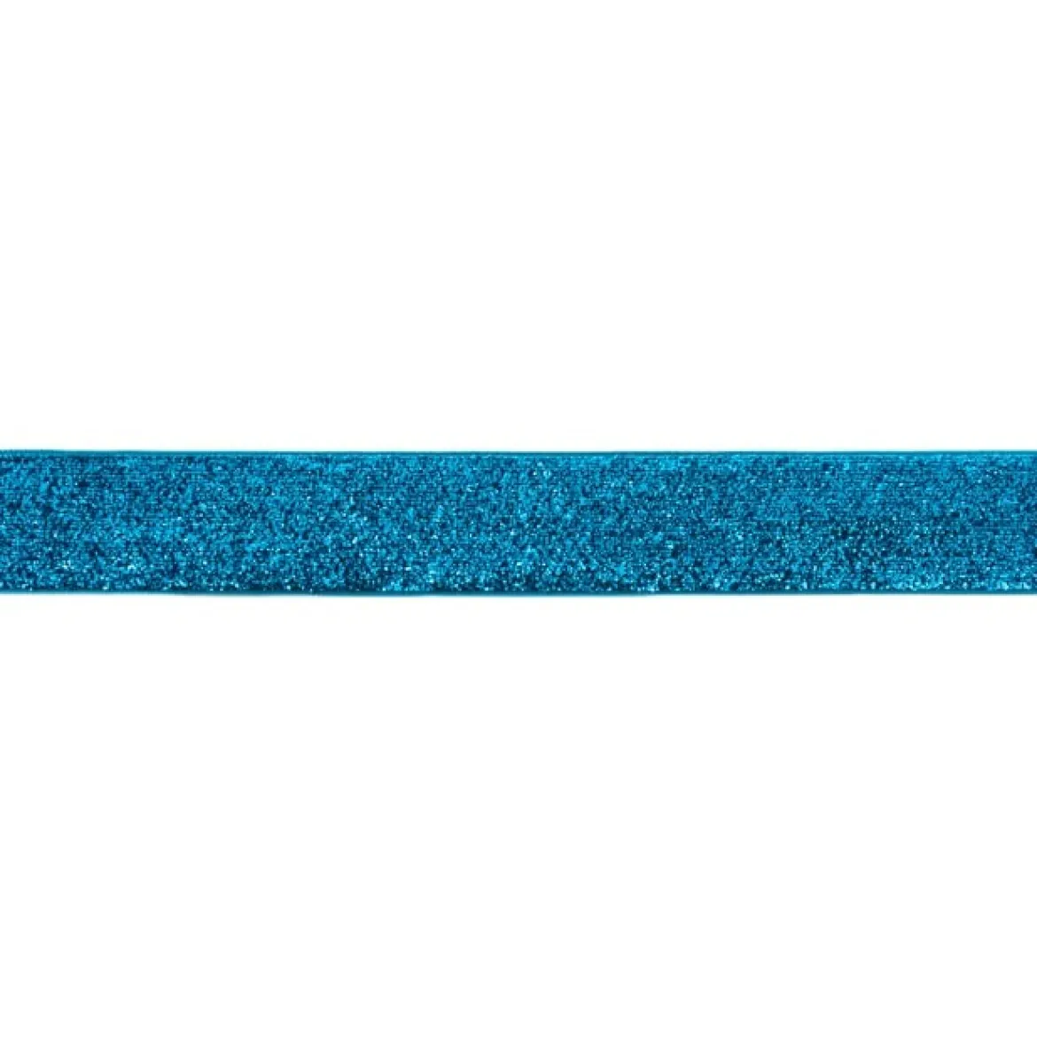 Band Glitzer aqua Breite: 2,5cm