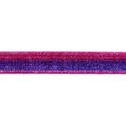 Band Glitzer Farbverlauf pink lila Breite: 2,5cm