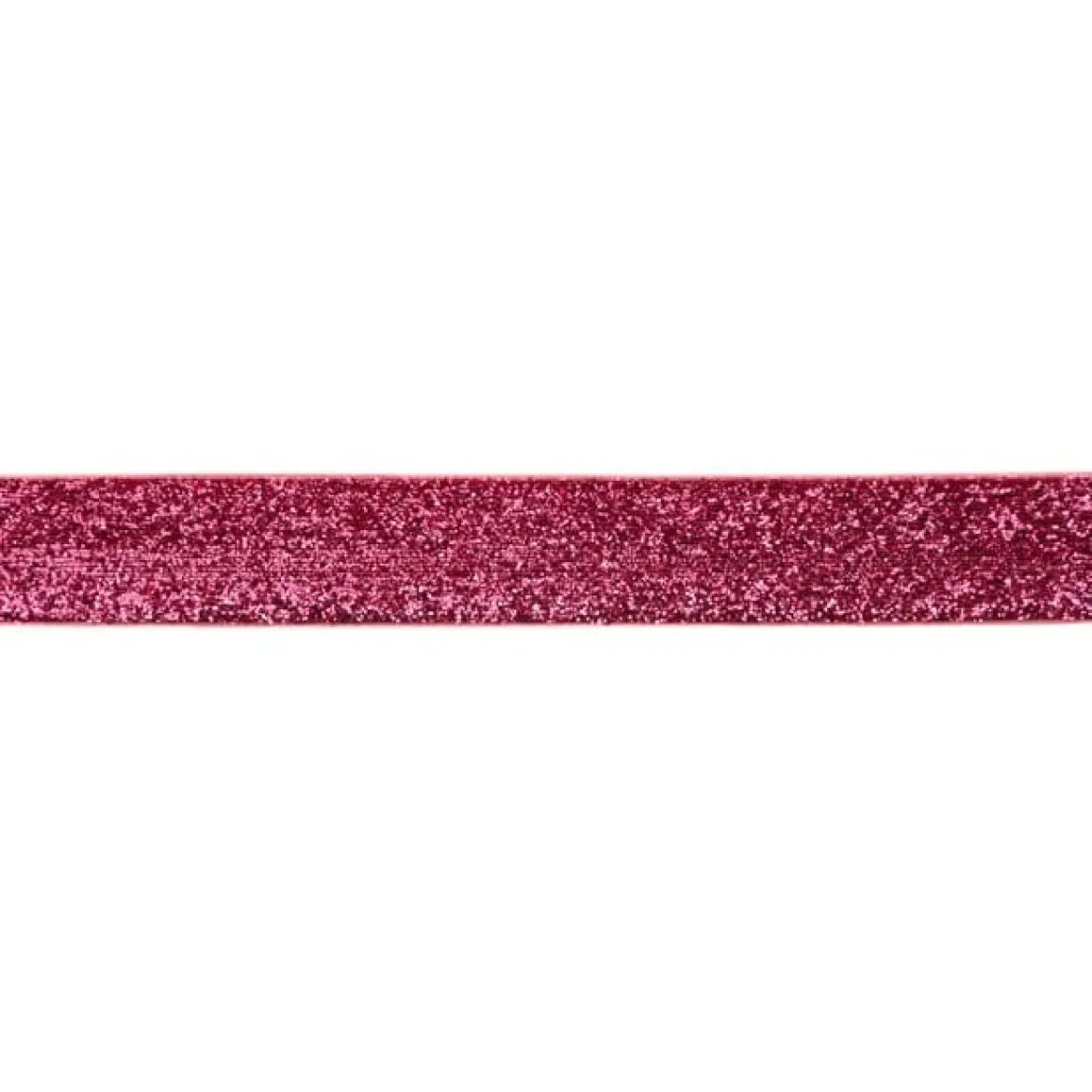 Band Glitzer pink Breite: 2,5cm