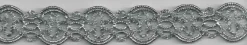 Band Glitzer silber Breite:2cm