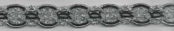 Band Glitzer silber Breite:2cm
