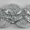 Band Glitzer silber Breite:2cm