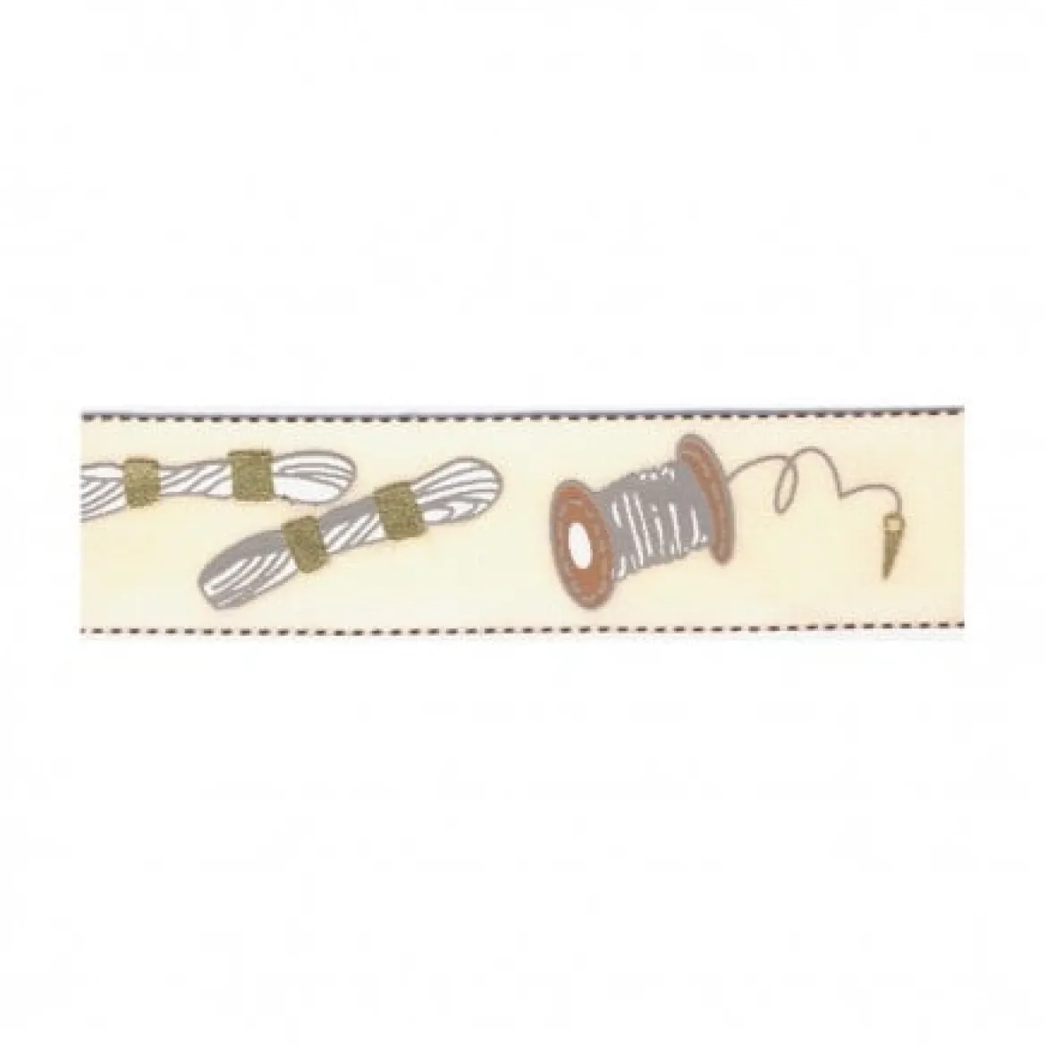 Band Nähmotive beige Breite: 20mm