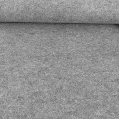 Bastelfilz Meterware 4 mm dunkelgrau meliert 45 cm breit