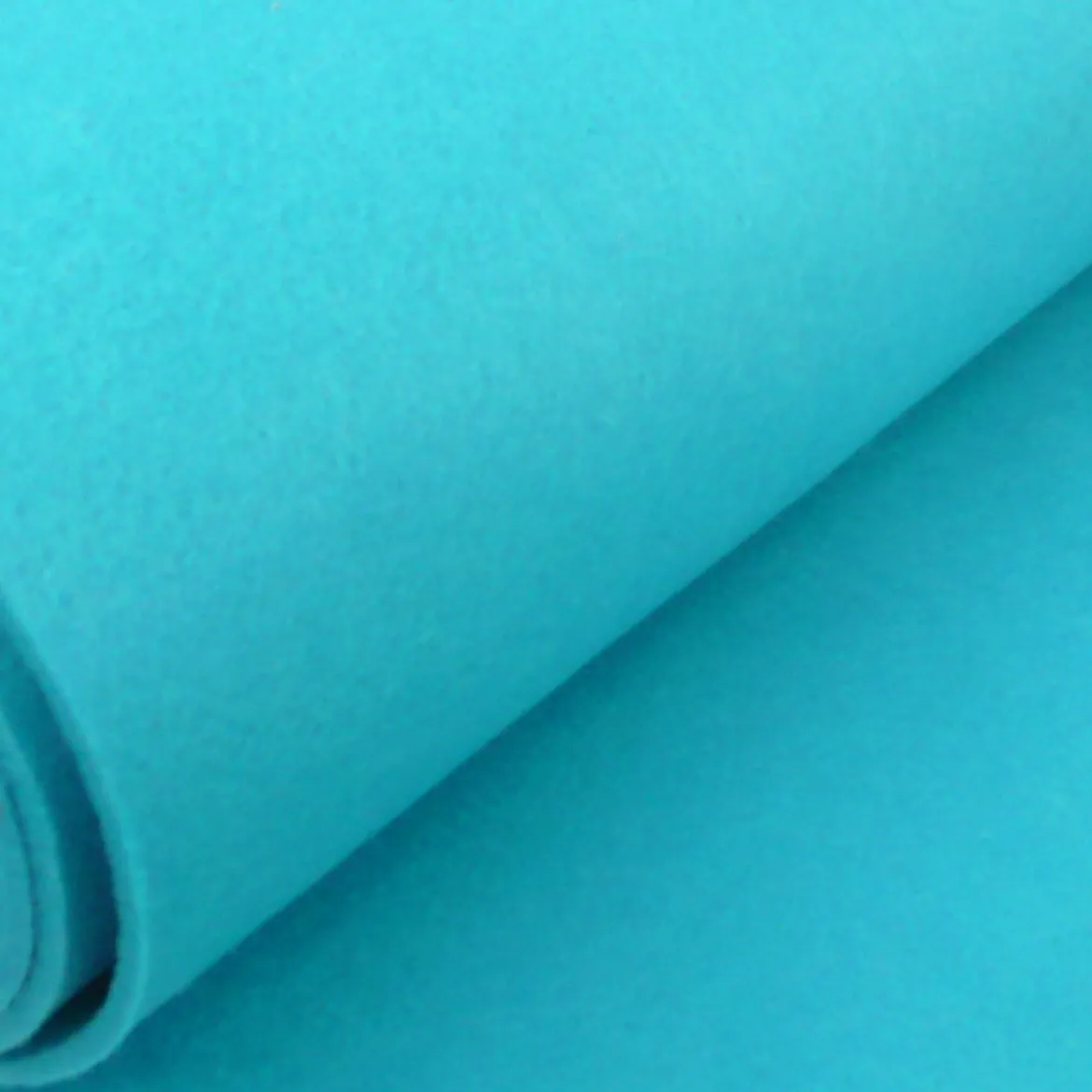 Bastelfilz Meterware 4 mm türkis 45 cm breit