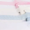 Batiststickereiband Spitzenband Blumen blau Breite: 4,5cm
