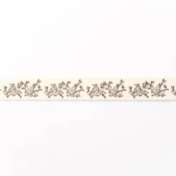 Baumwollband Vögel Meterware Breite: 1,5cm