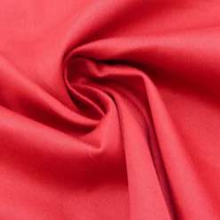 Baumwolle Stoff Meterware Baumwolle Satin Spandex weinrot 1,45m Breite