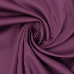Baumwolle Stoff Meterware Satin Spandex lila 1,45m Breite