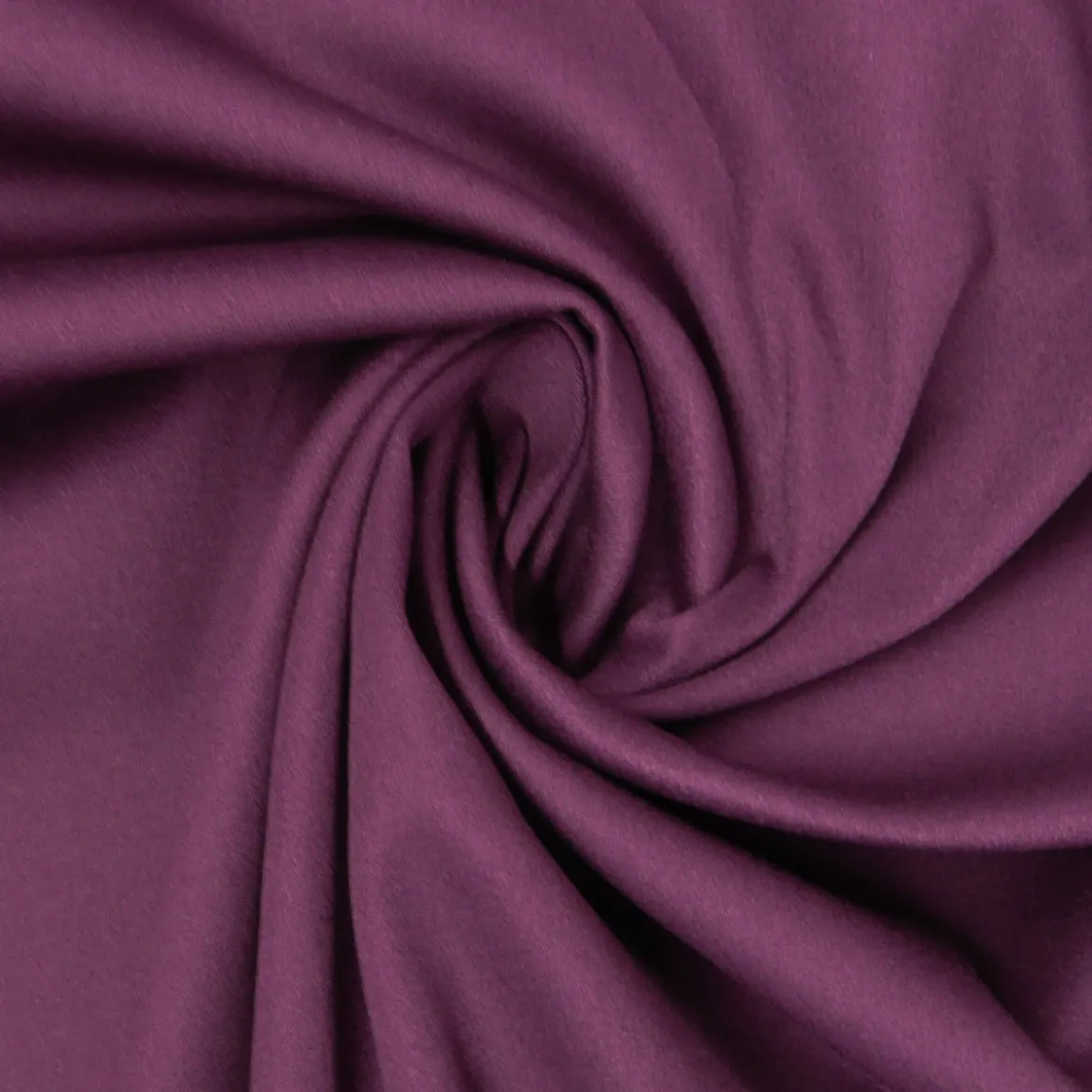 Baumwolle Stoff Meterware Satin Spandex lila 1,45m Breite
