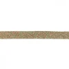 Baumwoll Flachkordel Kordel grün braun Breite: 2cm