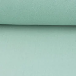 Baumwollfleece Fleece aus Baumwolle einfarbig mint 1,45m