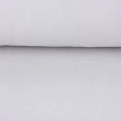 Baumwollfleece Fleece aus Baumwolle einfarbig hellgrau 1,45m