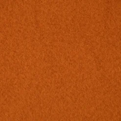 Baumwollfleece Fleecestoff aus Baumwolle gebürstet einfarbig karamellbraun 1,5m