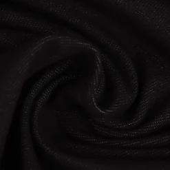Baumwoll-Jeansstoff mit Elasthan Stretchjeans-Stoff weich einfarbig schwarz 1,5m Breite