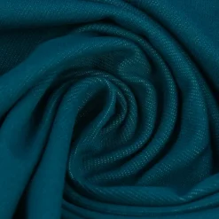 Baumwoll-Jeansstoff mit Elasthan Stretchjeans-Stoff weich einfarbig petrol 1,5m Breite