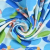 Baumwolljersey Digitaldruck Disney Dumbo Kreise blau grün creme 1,5m Breite