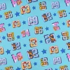 Baumwolljersey Digitaldruck Paw Patrol Startnummer Sterne türkis bunt 1,5m Breite